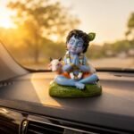 Why choose us infographic chart for Bal Roop Lord Krishna clay idol with cow