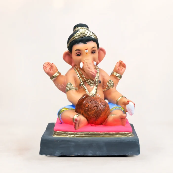 HNDI-BAAL-SKY-BLUE-12-INCH-ECO-FRIENDLY-GANESH-IDOL-KP-M-700x700 Handi Baal Sky Blue 12 Inch Eco Friendly Shadu Mati Ganesh Idol
