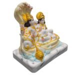 Vishnu Laxmi Idol Seated on Sheshnaag for Home Mandir
