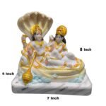Vishnu Laxmi Idol Height Measurement and Size Reference View