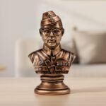 Netaji Subhas Chandra Bose Car Dashboard Idol Front View