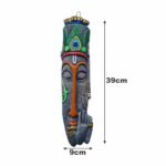 Terracotta Elegant Decorative Radha Krishna Wall Hanging 15 Inch - Sizing and Dimension Guide