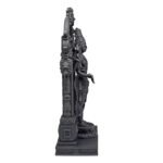Tirupati Balaji idol in black UV resin showing standing posture and details