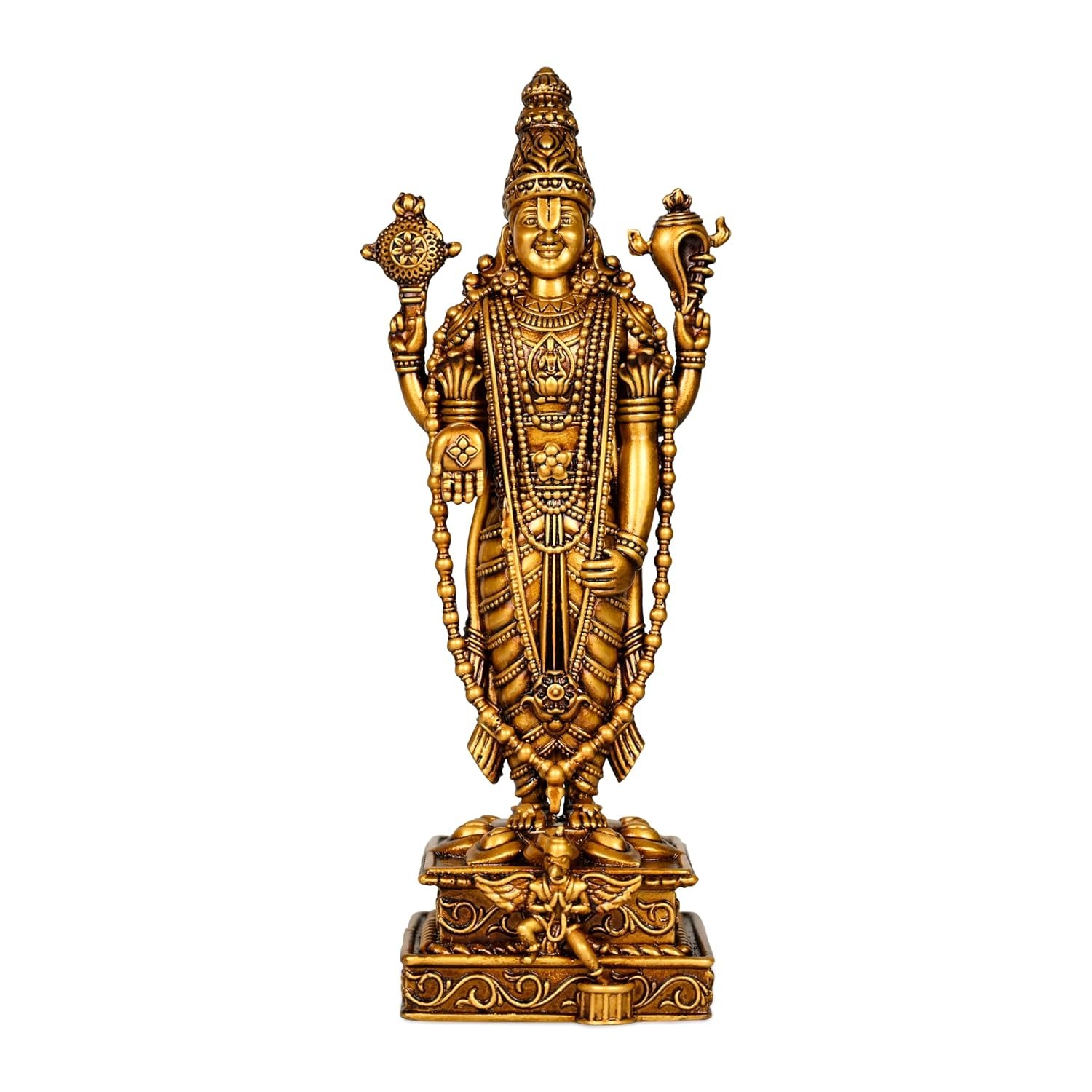 Venkateshwar Balaji Lord Tirupati Balaji Shri Venkateshwara Swami Idol for Home Decor Office Decor Gift Item Venkateshwar Balaji Lord Tirupati Balaji Shri Venkateshwara Swami Idol